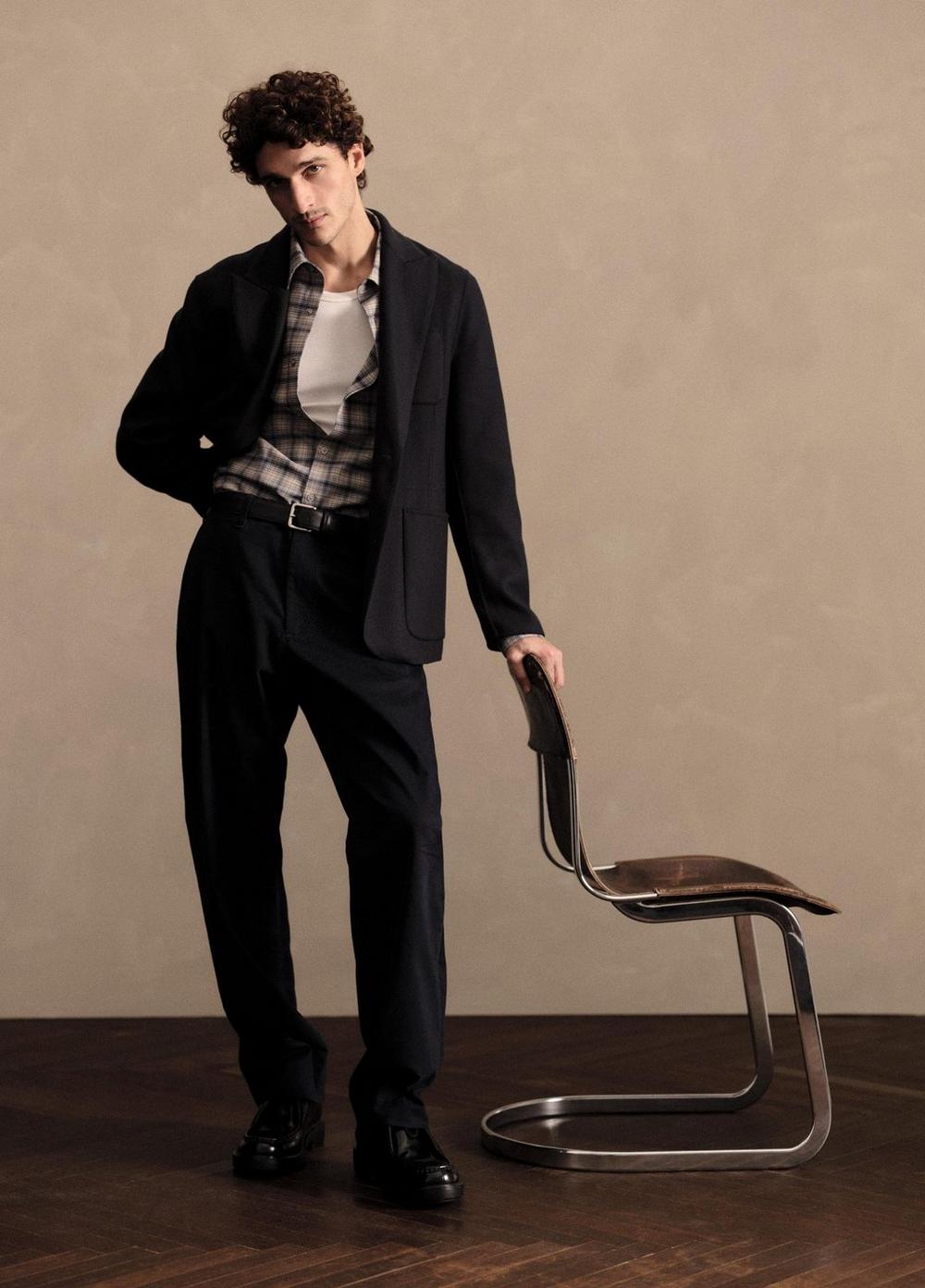 Vince Louie Relaxed Stretch-Cotton Pant - Vince Products Men