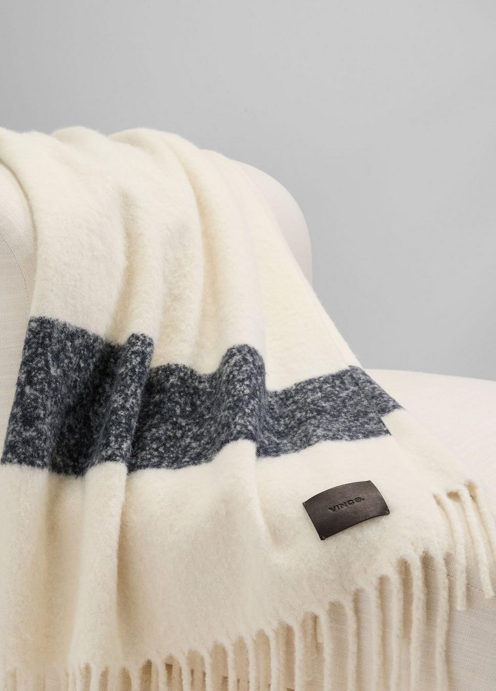Vince Brushed Alpaca-Blend Throw - Accessories