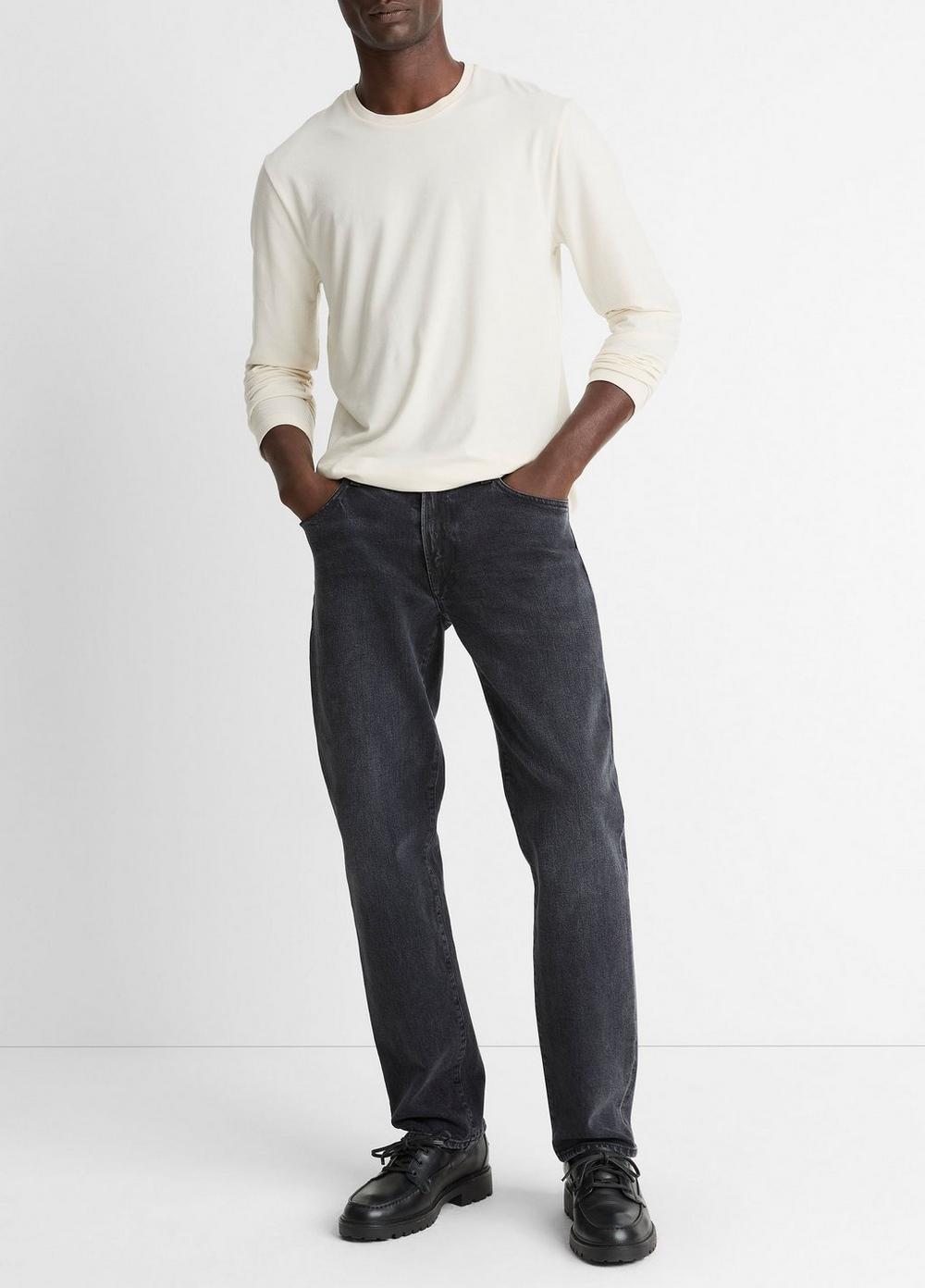 Vince Triblend Jersey Long-Sleeve T-Shirt - Tees & Hoodies