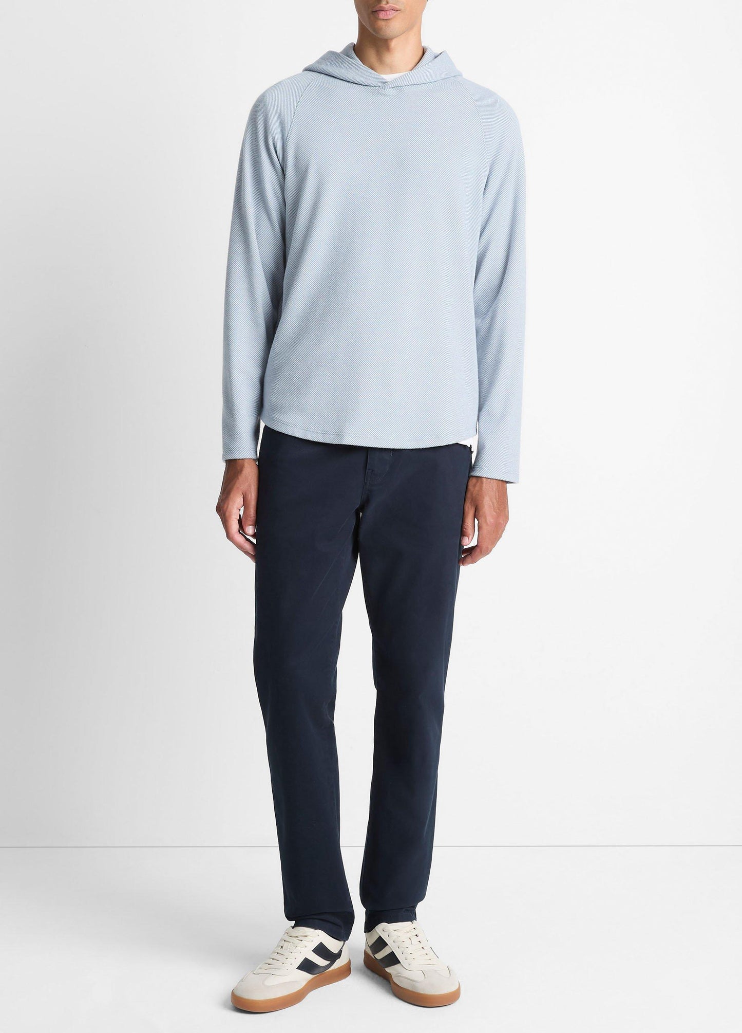 Vince Broken Twill Pullover Hoodie - Tees & Hoodies