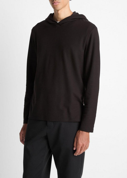 Vince Pima Cotton Piqué Hoodie - Tees & Hoodies
