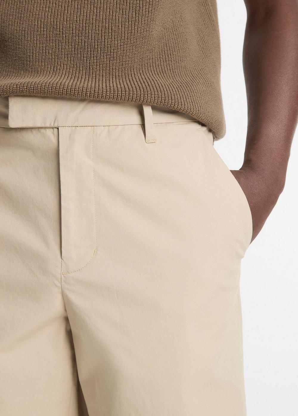 Vince Italian Cotton Extended-Tab Short - Pants & Shorts