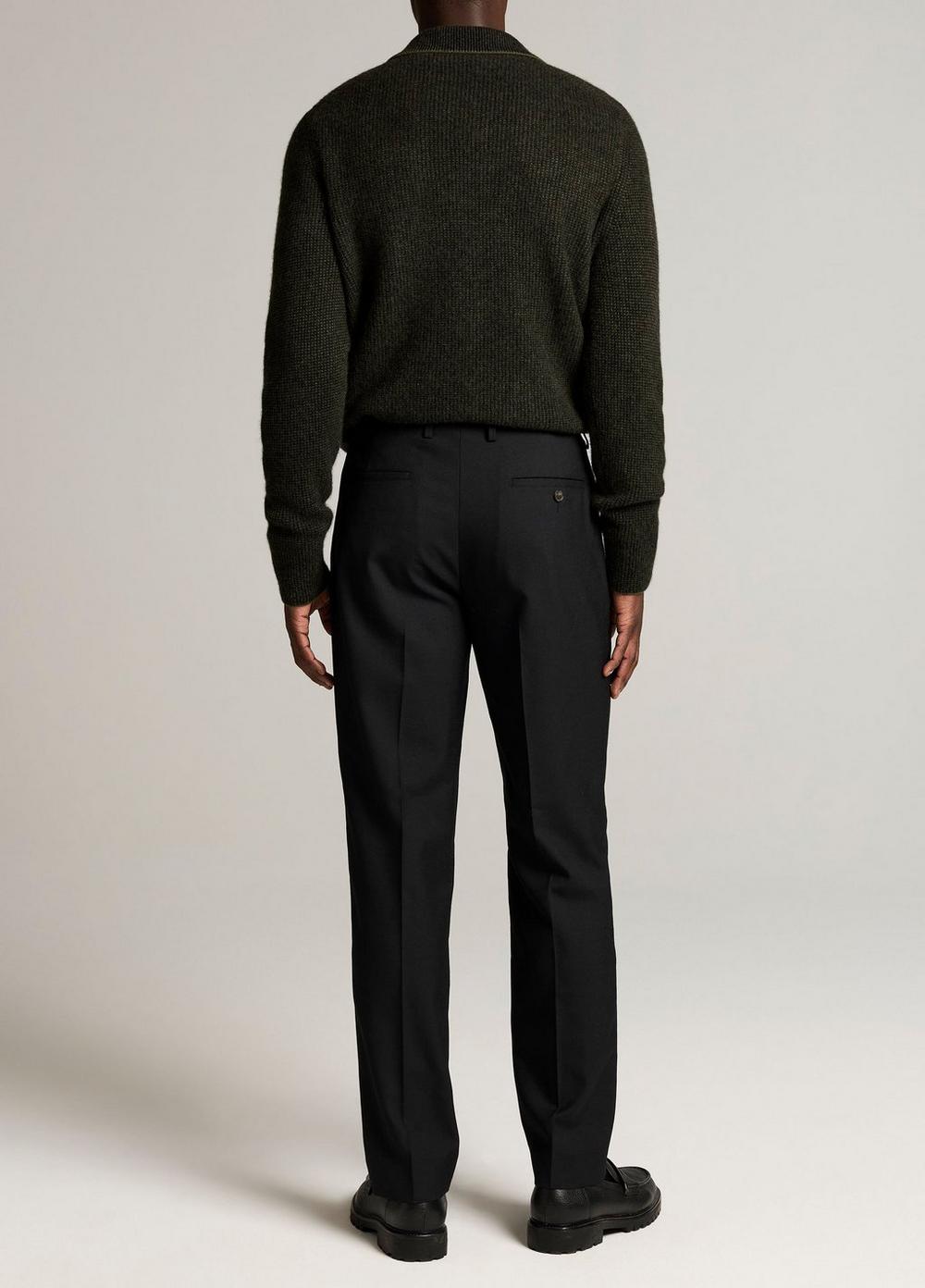Vince Owen Athletic Twill Pleated Trouser - Trousers