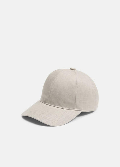Vince Men's Linen Baseball Cap - Scarves & Hats