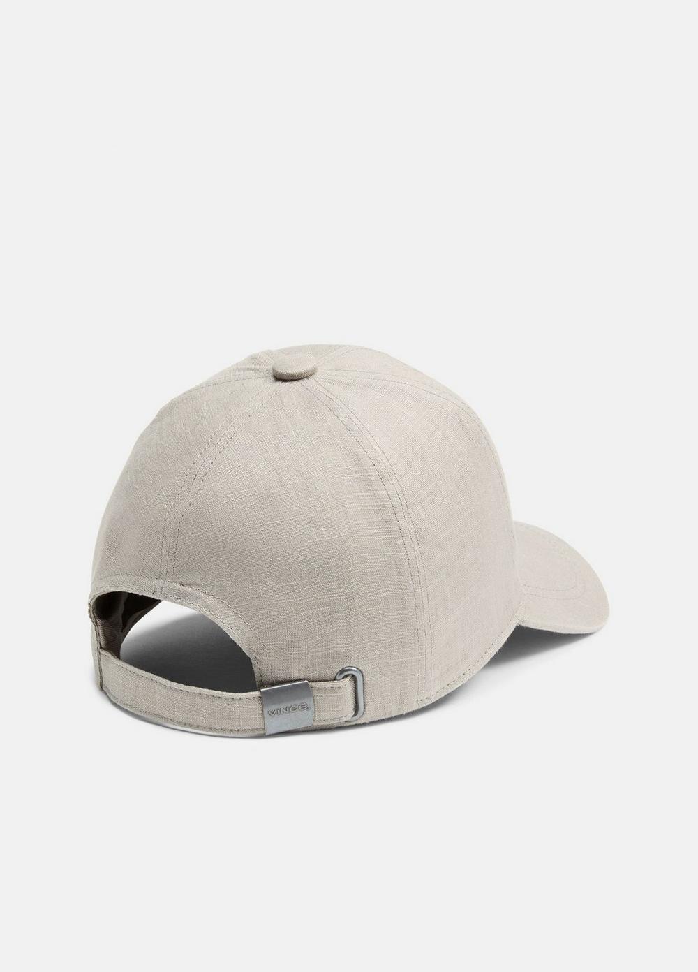 Vince Men's Linen Baseball Cap - Scarves & Hats