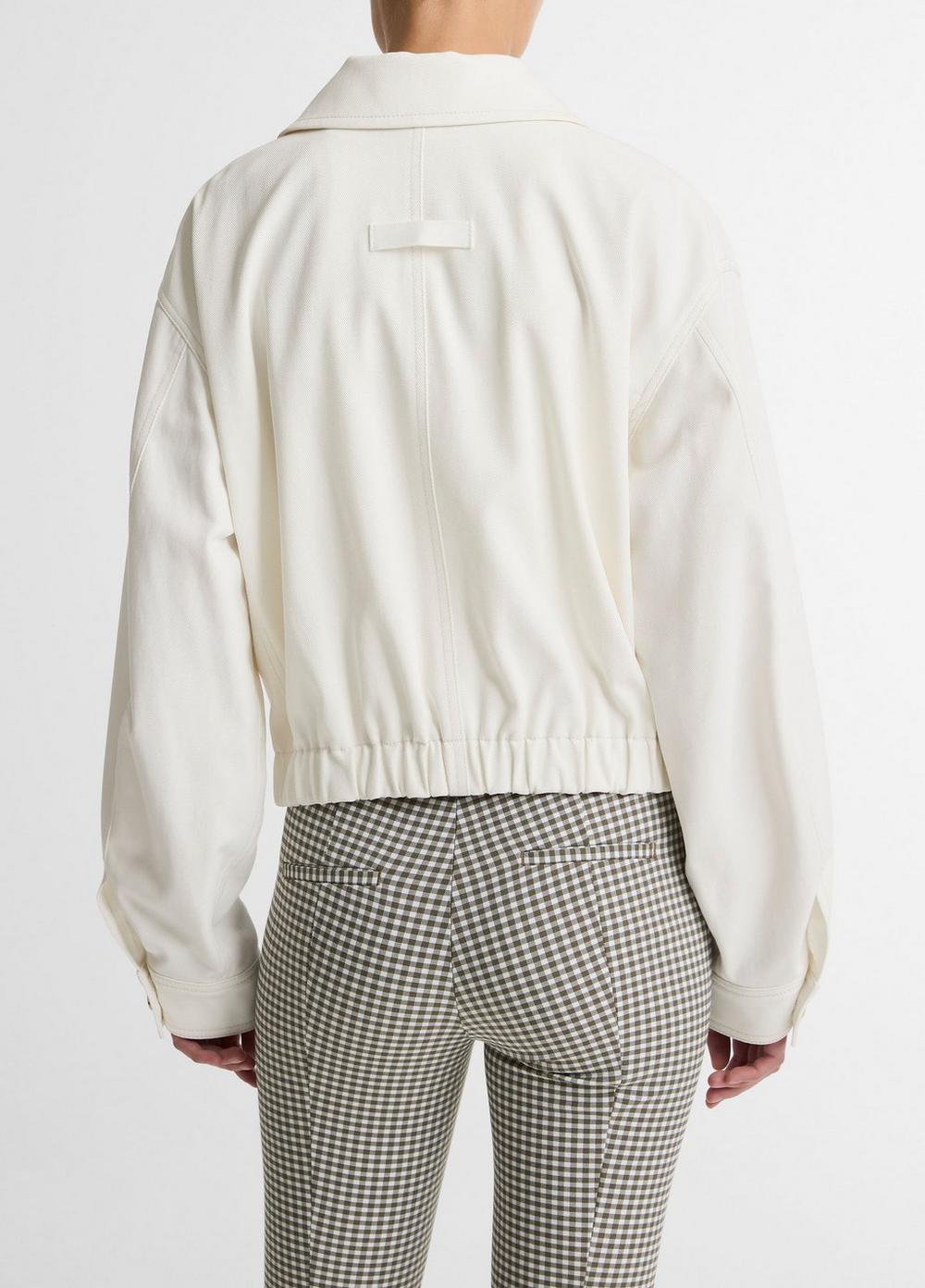 Vince Cotton Bomber Jacket - Jackets