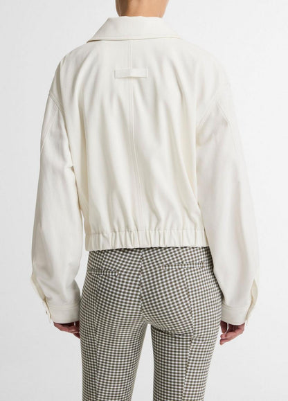 Vince Cotton Bomber Jacket - Jackets