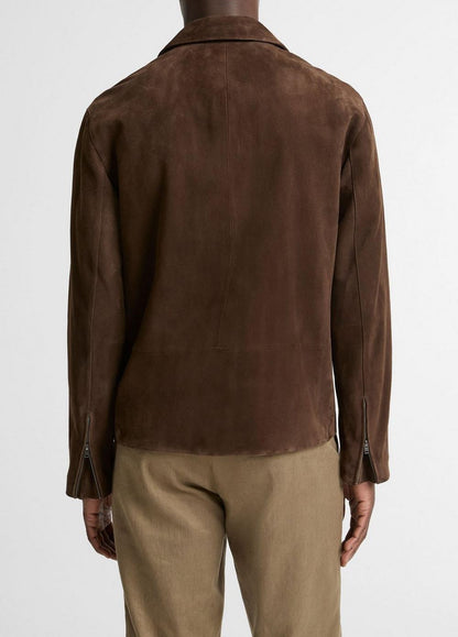 Vince Suede Moto Jacket - Jackets