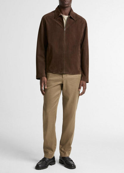 Vince Suede Moto Jacket - Jackets