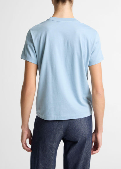 Vince Pima Cotton Crew Neck T-Shirt - Shirts & Tees