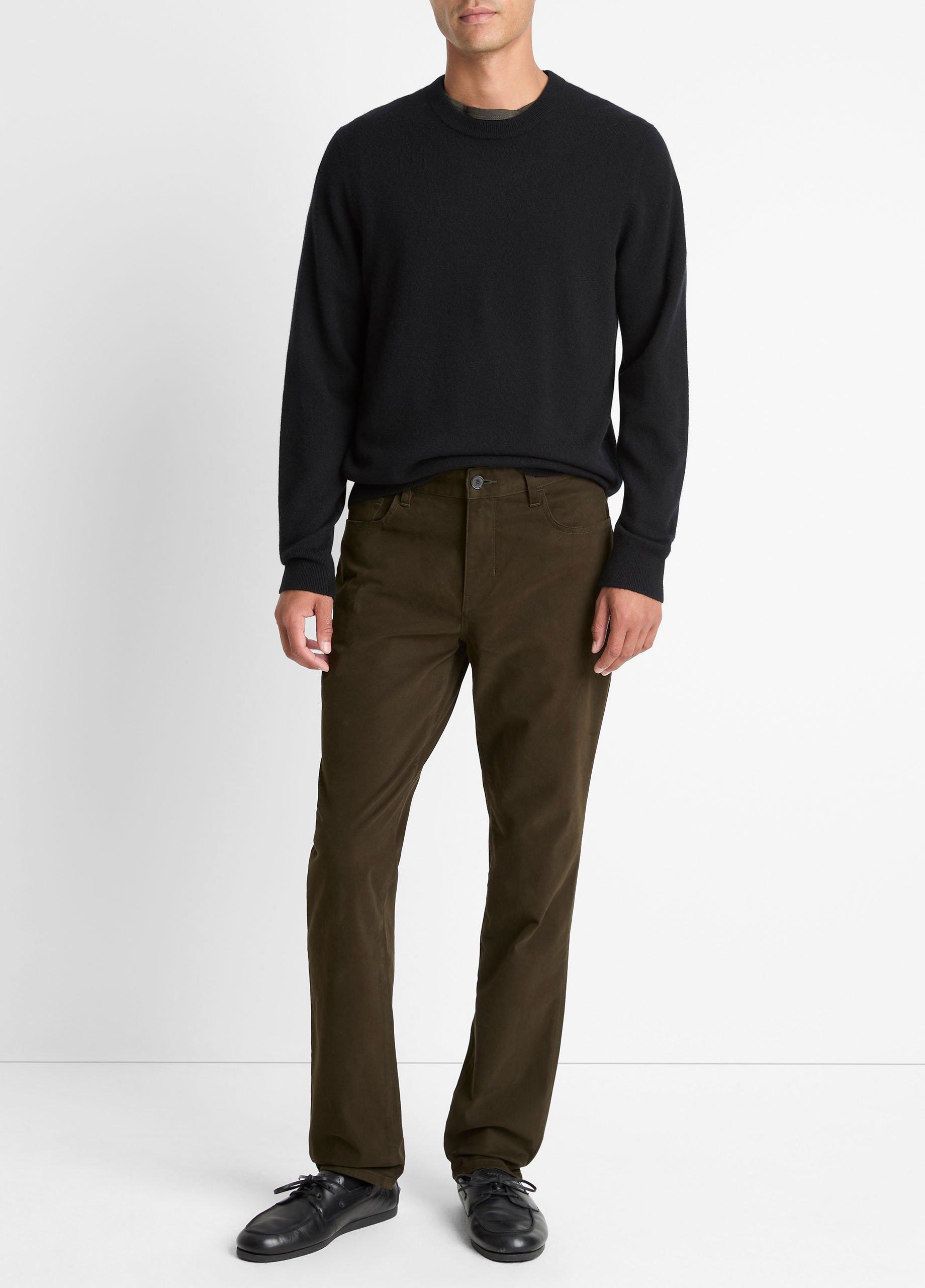 Vince Dylan Slim 5-Pocket Peached Stretch-Cotton Pant - Pants & Shorts