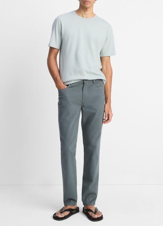 Vince Dylan Slim 5-Pocket Peached Stretch-Cotton Pant - Pants & Shorts