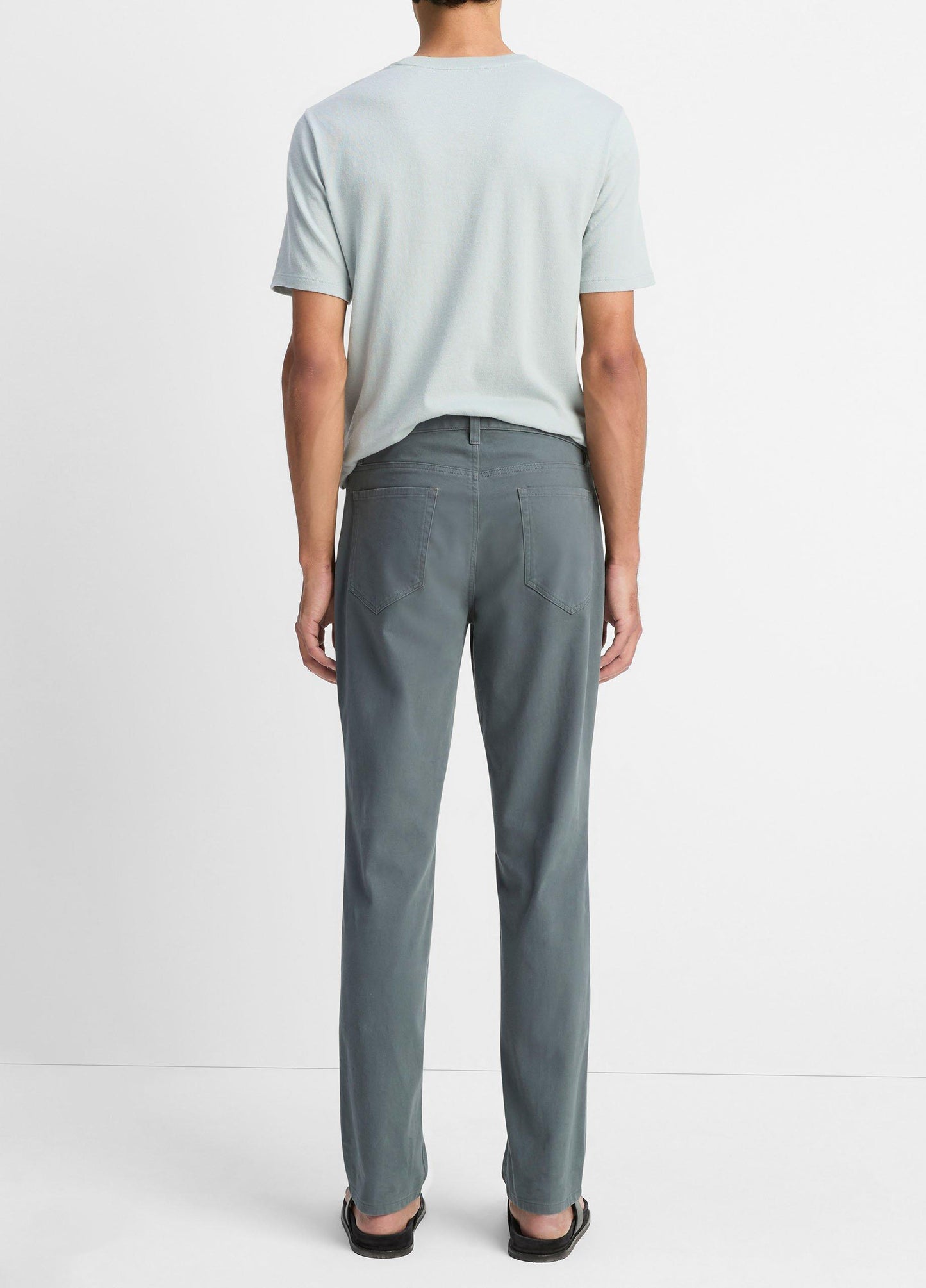 Vince Dylan Slim 5-Pocket Peached Stretch-Cotton Pant - Pants & Shorts