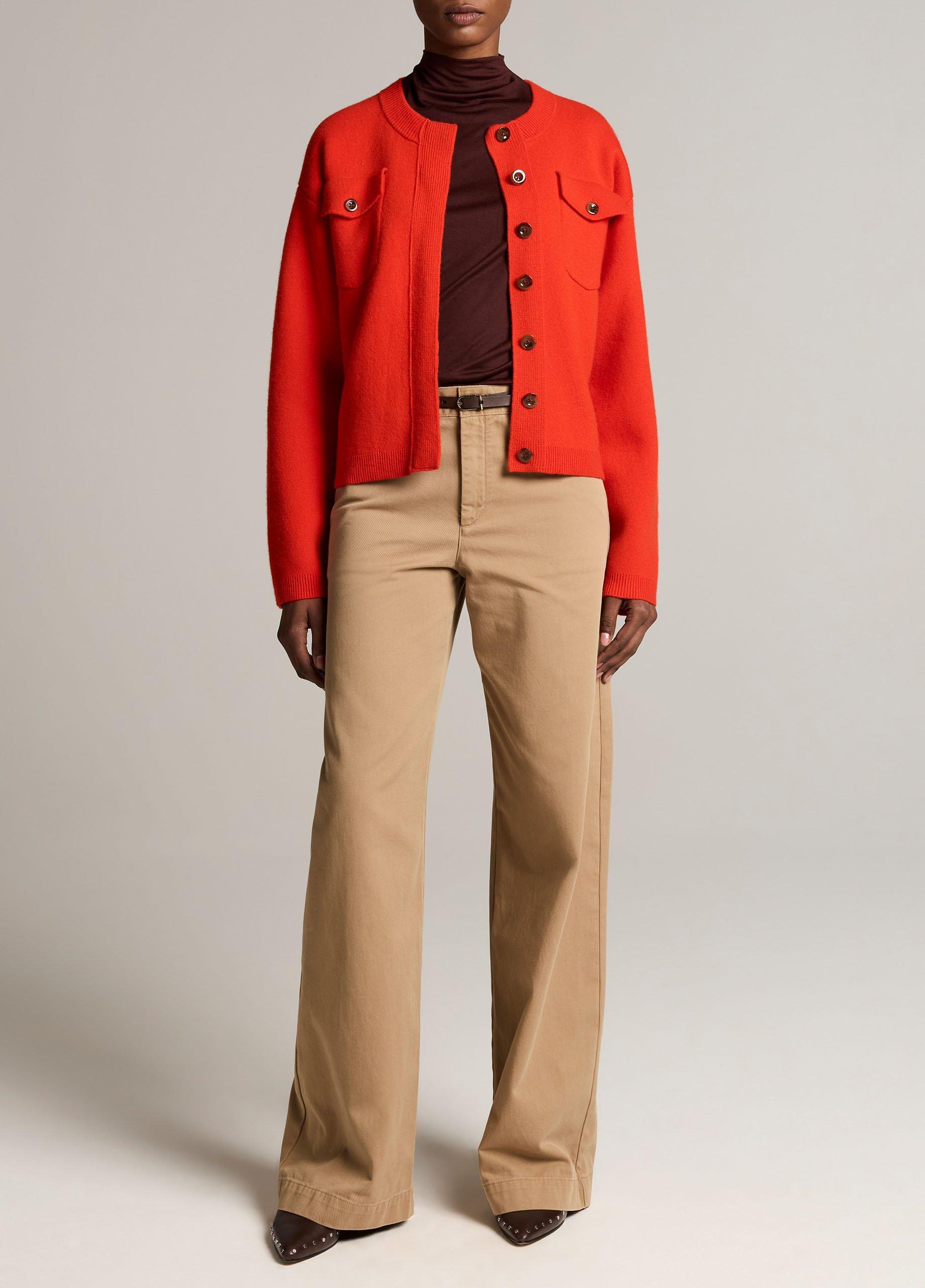 Vince Flap Pocket Wool-Blend Sweater Jacket - Cardigans