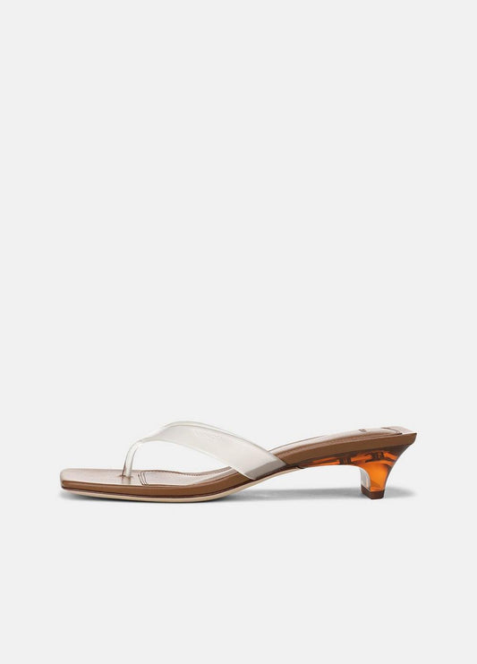 Vince San Juan Jelly Heeled Thong Sandal - Sandals