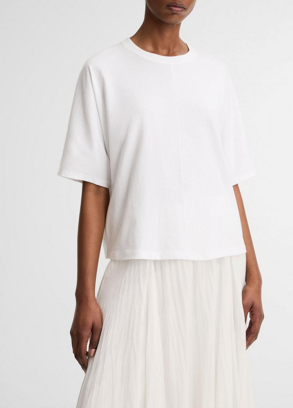 Vince Cotton Dolman-Sleeve T-Shirt - Short Sleeve