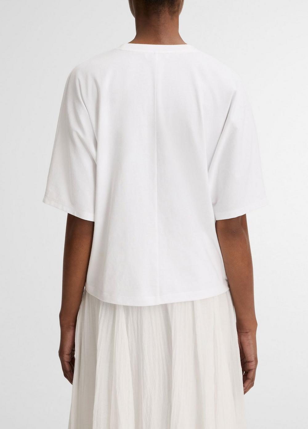Vince Cotton Dolman-Sleeve T-Shirt - Short Sleeve