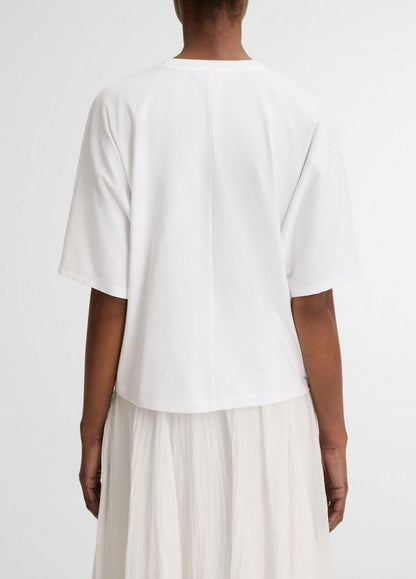 Vince Cotton Dolman-Sleeve T-Shirt - Short Sleeve