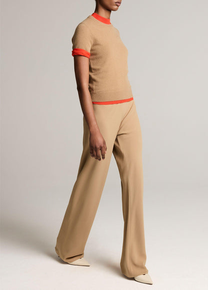Vince Colette High-Rise Crepe Bias Pant - Trousers