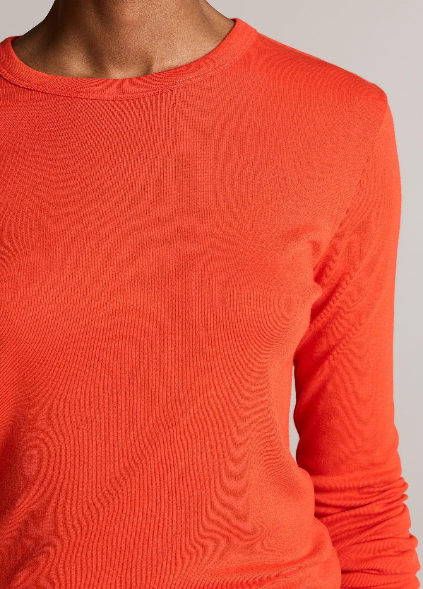 Vince Essential Pima Cotton-Blend Long-Sleeve T-Shirt - Long Sleeve