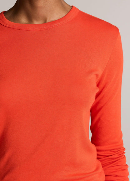 Vince Essential Pima Cotton-Blend Long-Sleeve T-Shirt - Long Sleeve