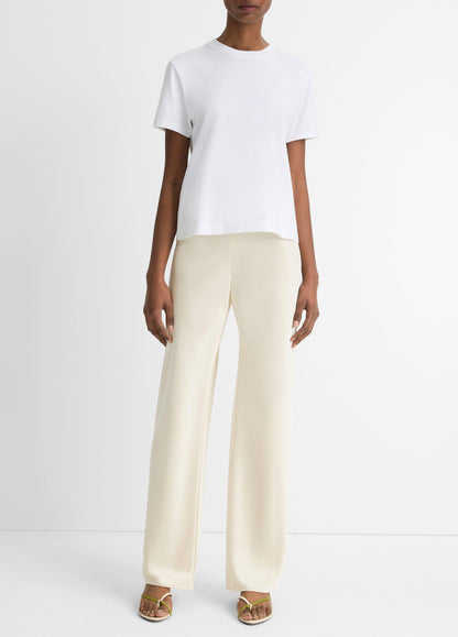 Vince Pima Cotton Crew Neck T-Shirt - Short Sleeve