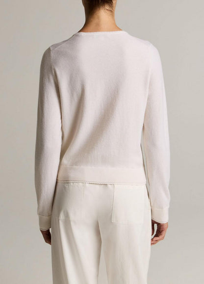Vince Scallop-Trim Wool & Cashmere-Blend Cardigan - Cardigans