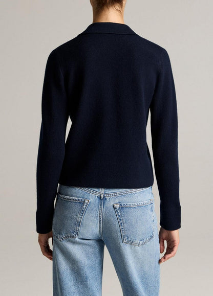 Vince Notch-Collar Double-Face Wool-Blend Cardigan - Cardigans