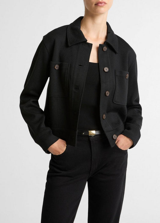 Vince Ponte Knit Jacket - Jackets