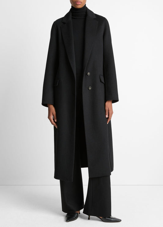 Vince Wool-Blend Single-Breasted Coat - Coats