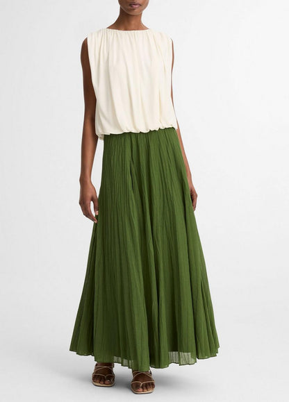 Vince Matte Jersey Bubble Top - Tank Tops