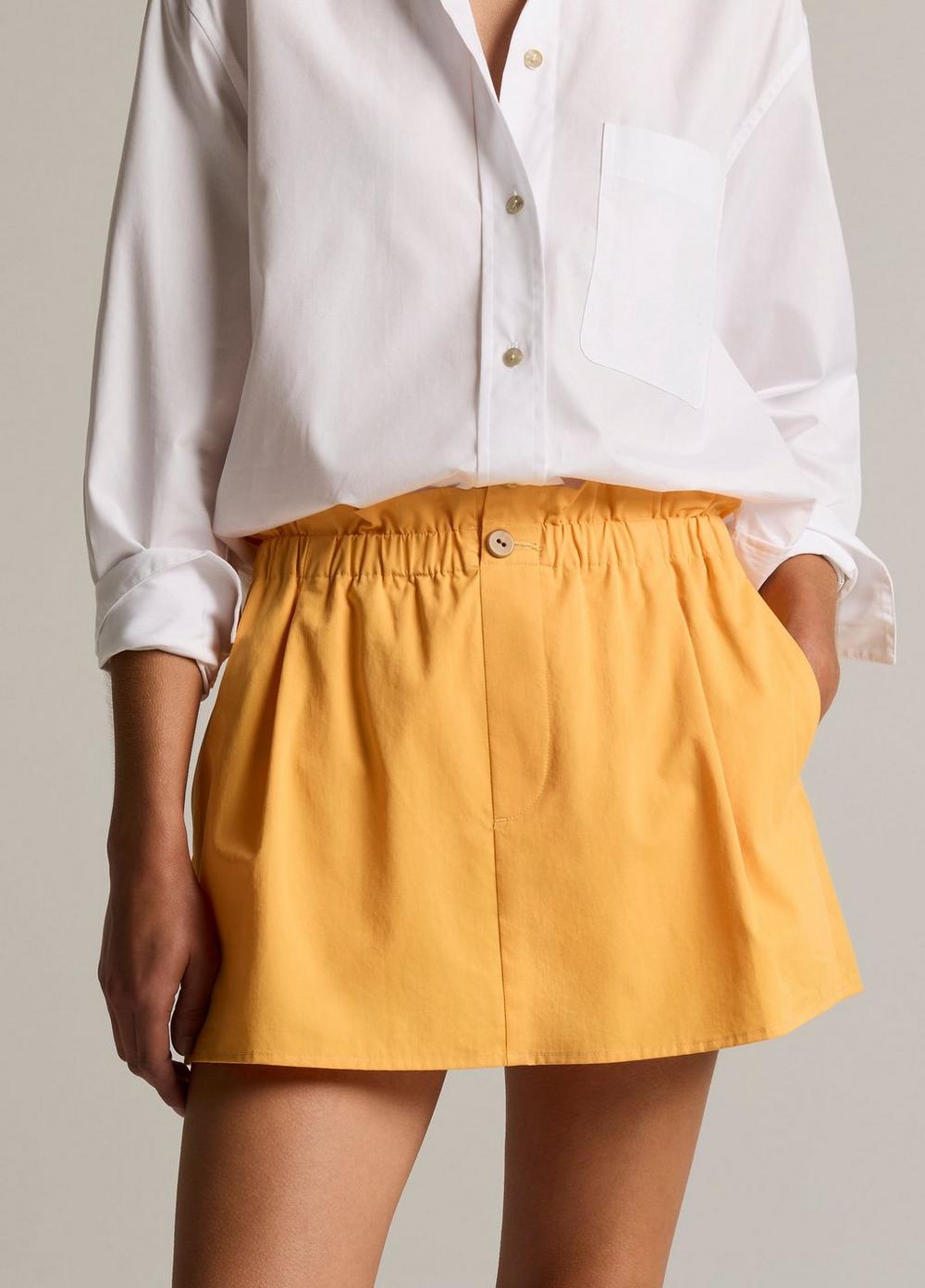 Vince Cotton Pull-On Skort - Skirts