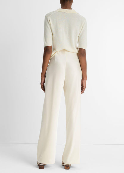 Vince Colette High-Rise Fluid Satin Bias Pant - Pants