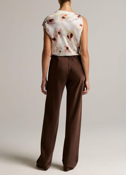 Vince Colette High-Rise Fluid Satin Bias Pant - Trousers