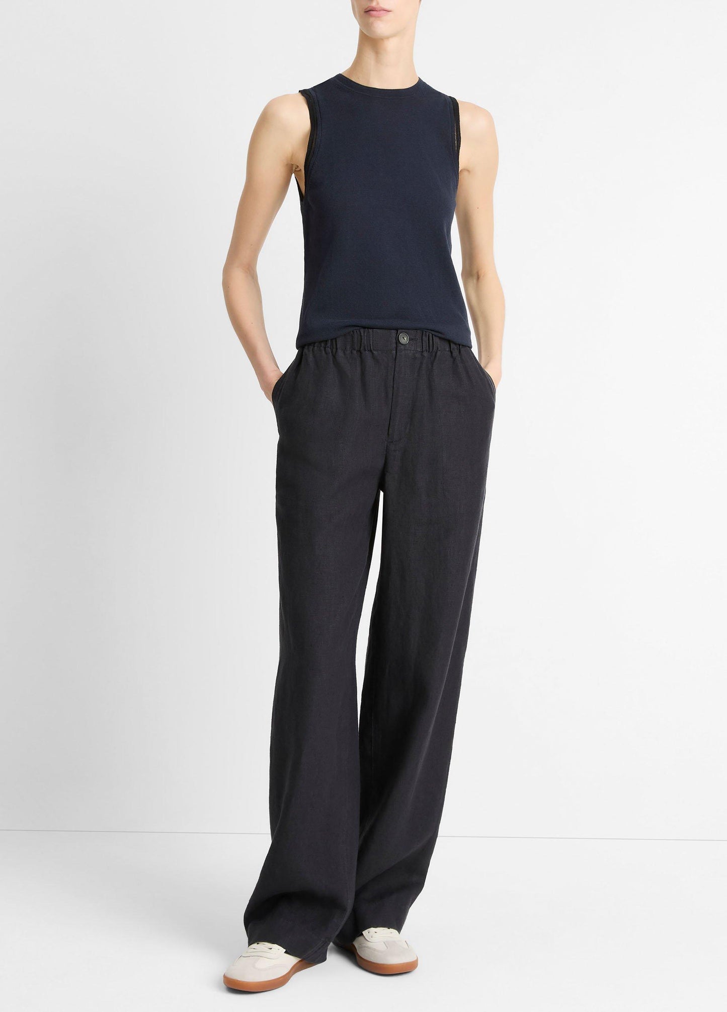 Vince Hemp Low-Rise Utility Pant - Cargo & Utility Pants
