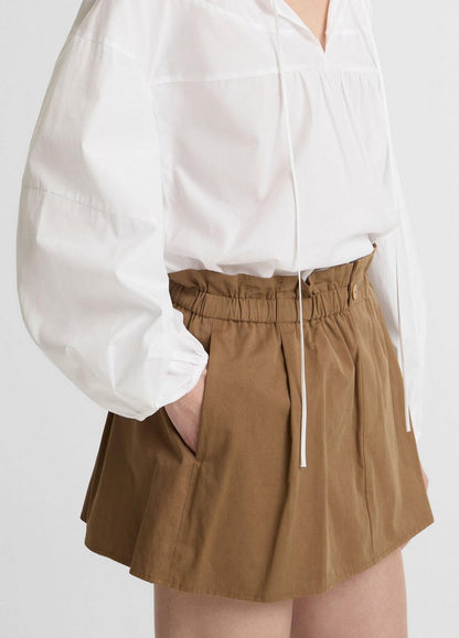 Vince Cotton Pull-On Skort - Skirts