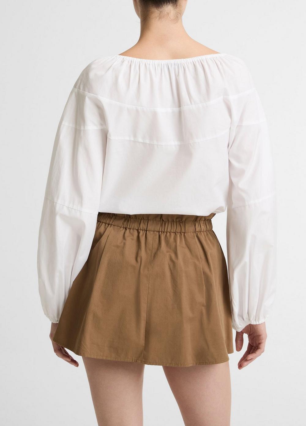 Vince Cotton Pull-On Skort - Skirts