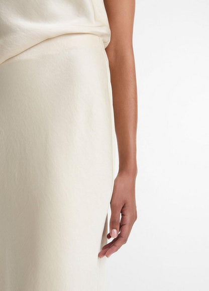 Vince Satin Bias Column Skirt - Skirts