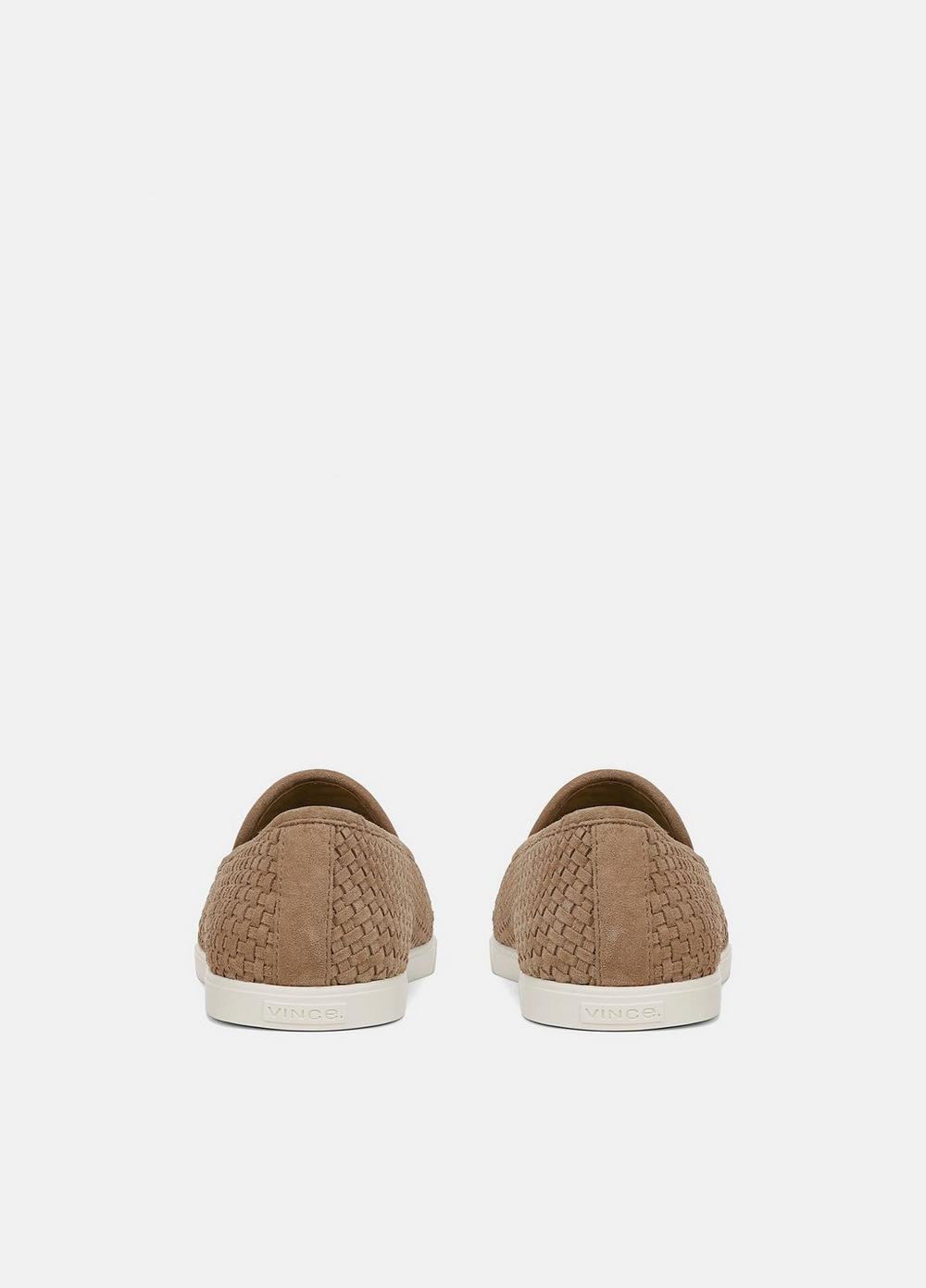 Vince Sonoma Woven Suede Loafer - Loafers