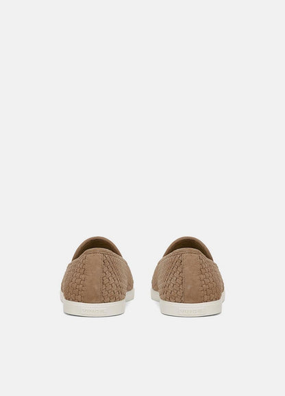 Vince Sonoma Woven Suede Loafer - Loafers