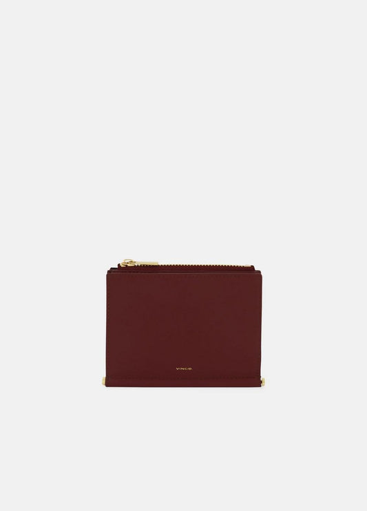 Vince Toggle Bar Leather Bifold Wallet - Wallets