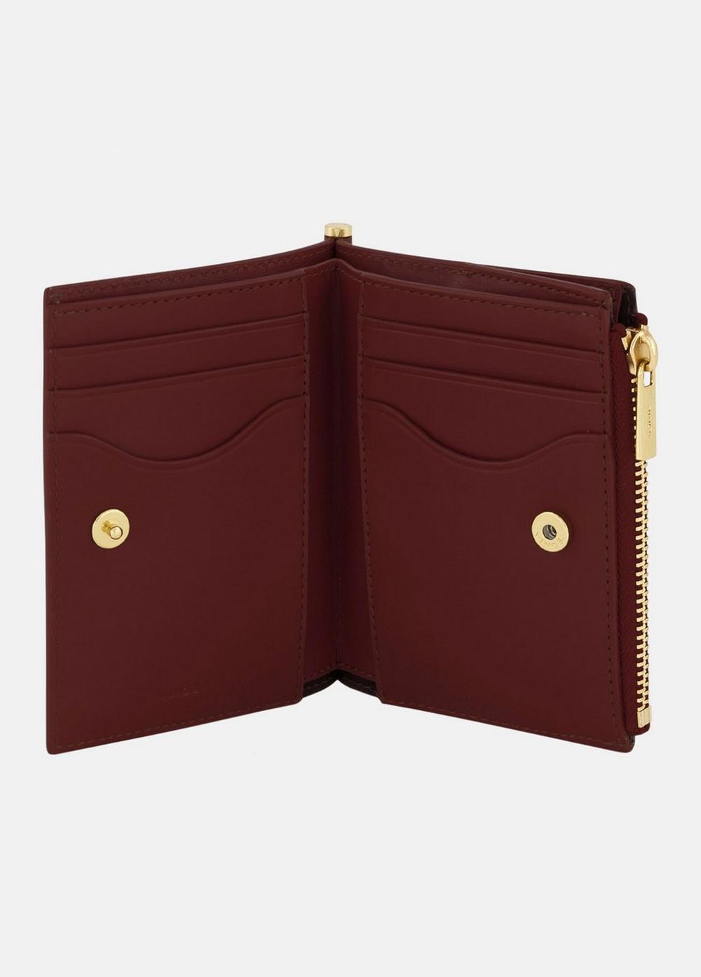 Vince Toggle Bar Leather Bifold Wallet - Wallets