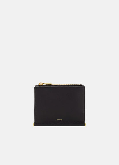 Vince Toggle Bar Leather Bifold Wallet - Wallets