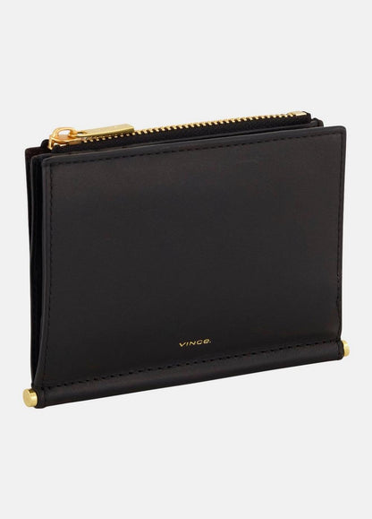 Vince Toggle Bar Leather Bifold Wallet - Wallets