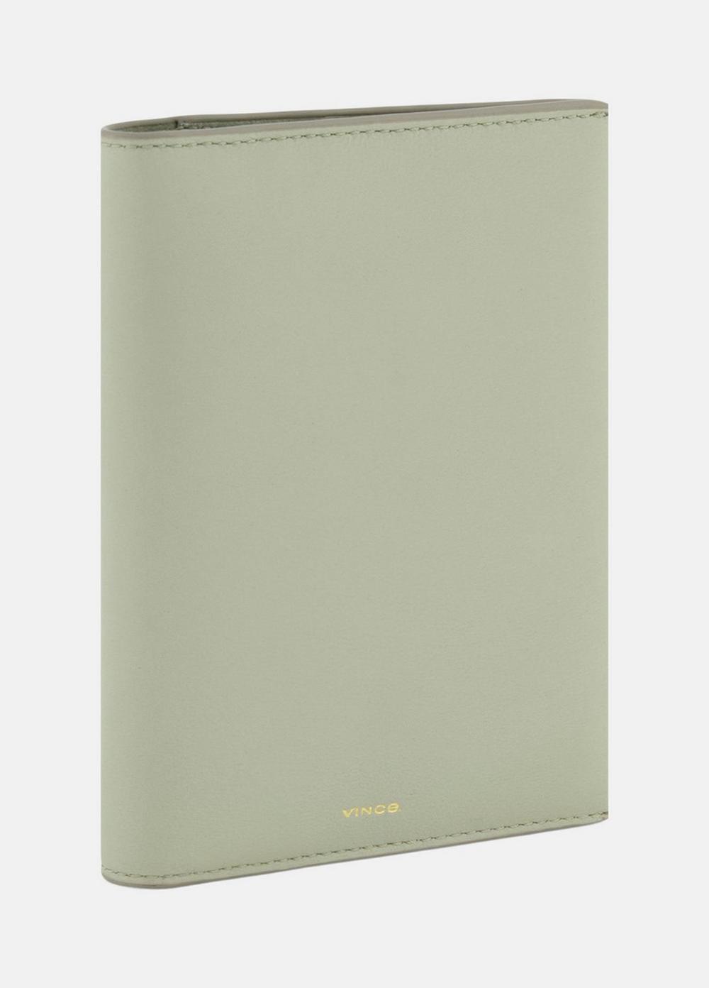 Vince Nappa Leather Passport Case - Wallets