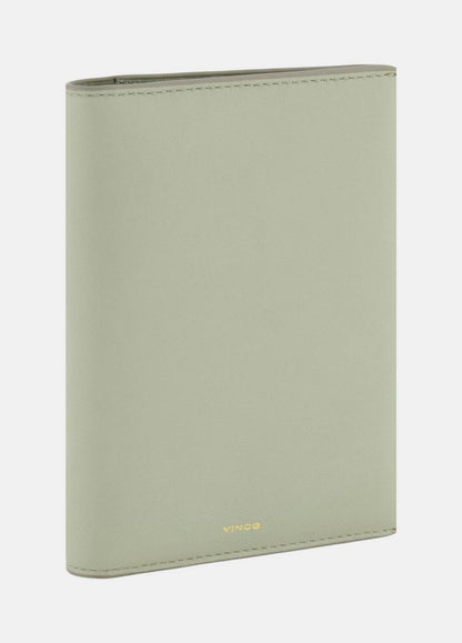Vince Nappa Leather Passport Case - Wallets