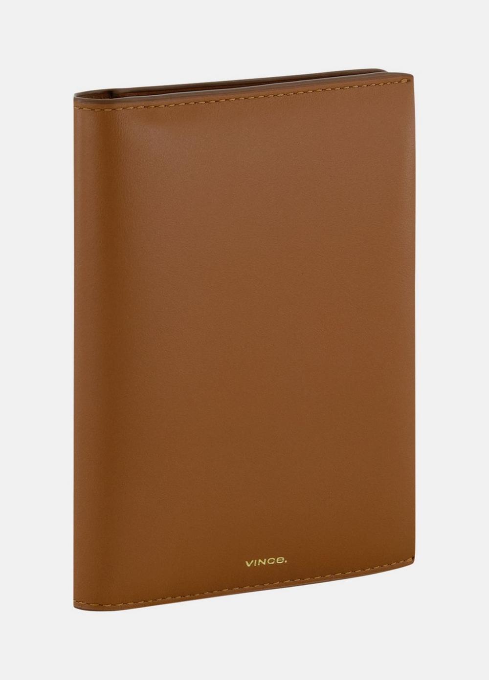Vince Nappa Leather Passport Case - Wallets