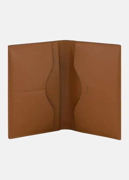 Vince Nappa Leather Passport Case - Wallets