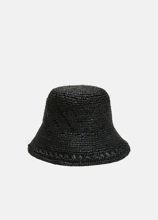 Vince Straw Bucket Hat - Scarves & Hats