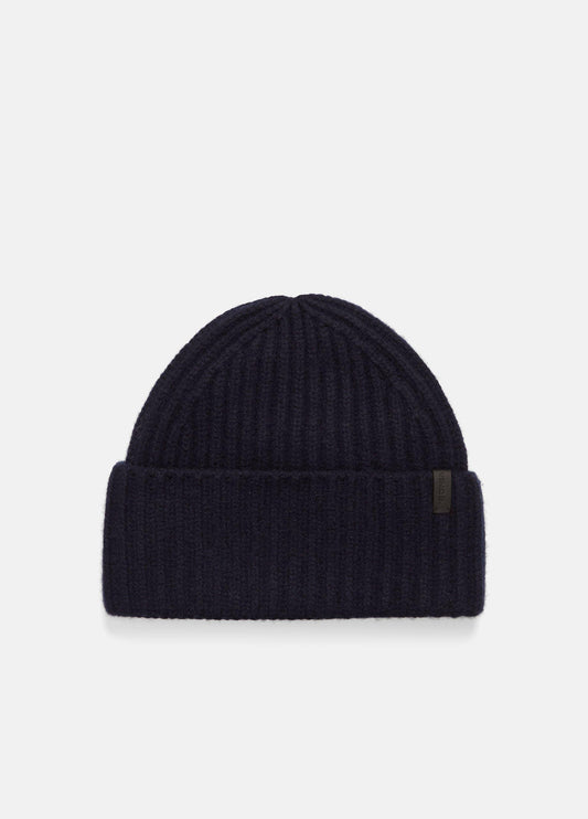 Vince Plush Cashmere Chunky-Knit Beanie - Scarves & Hats